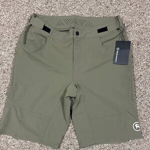 Women's Olive Bike Shorts